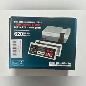 Mini Game Anniversary Edition Entertainment System 620 Built-in Games